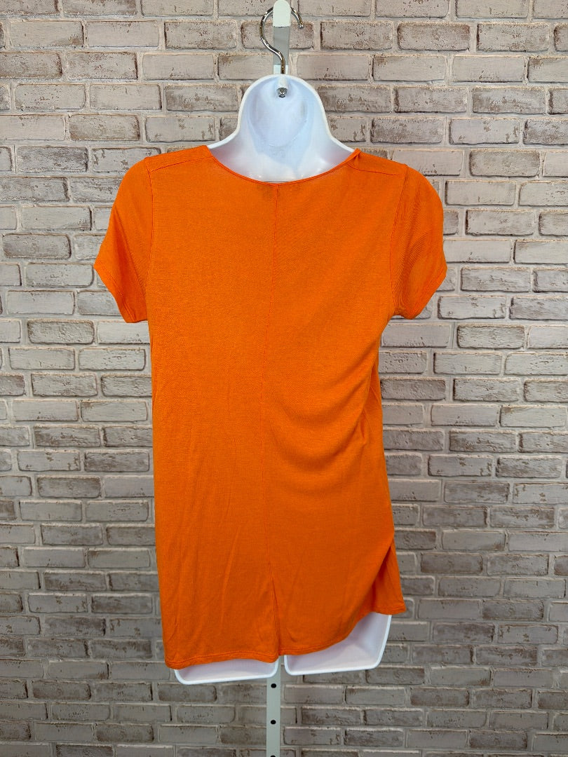 Vince Tee shirt, Orange, Small, Used - Good