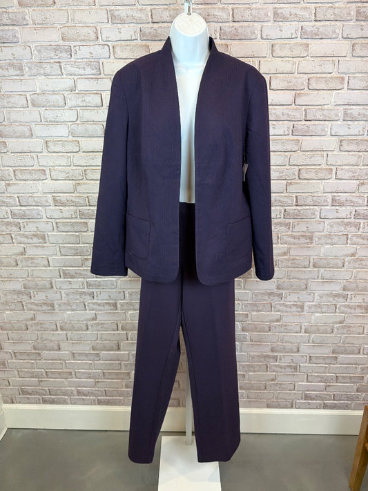 Coldwater Creek Matching Suit Set, Purple, Large, New With Tags