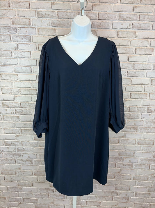 Ann Taylor Dress, Navy, 12, Used - Good