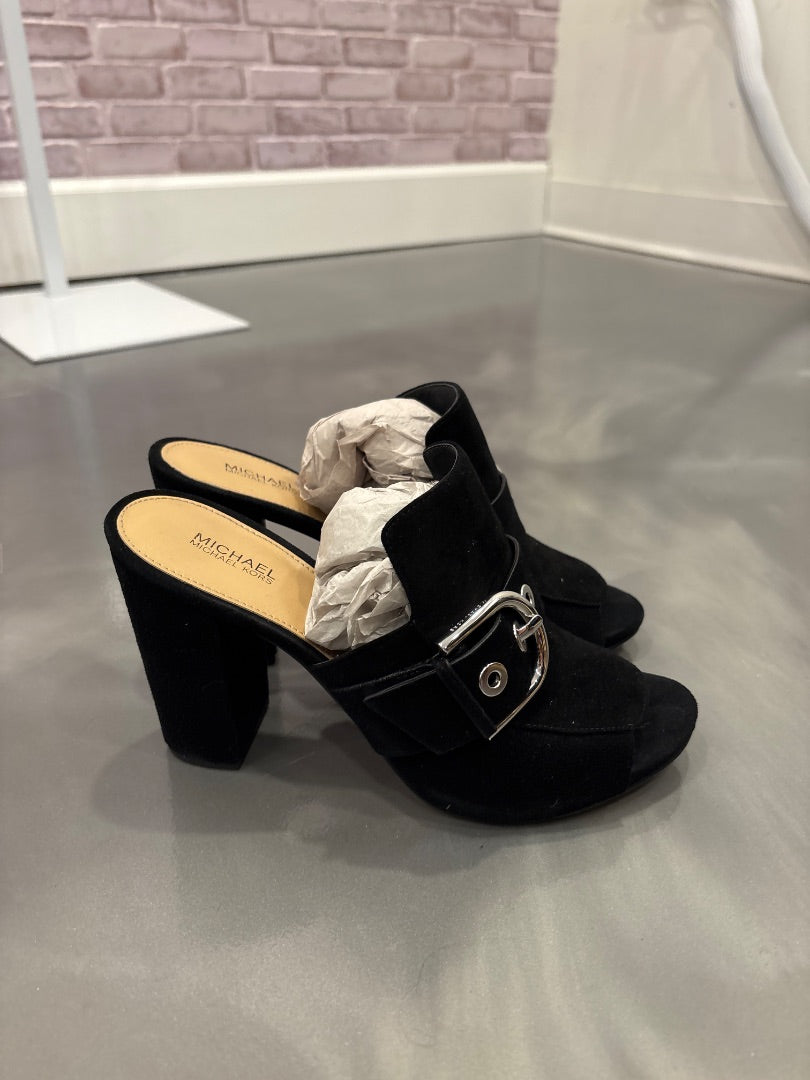 Michael Kors Heels, Black, 9, Like New