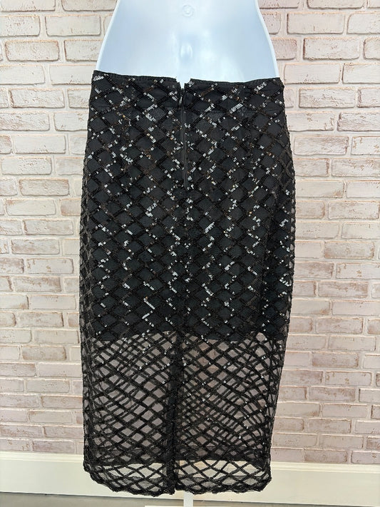 J. Crew Skirt, Black, 00, New With Tags