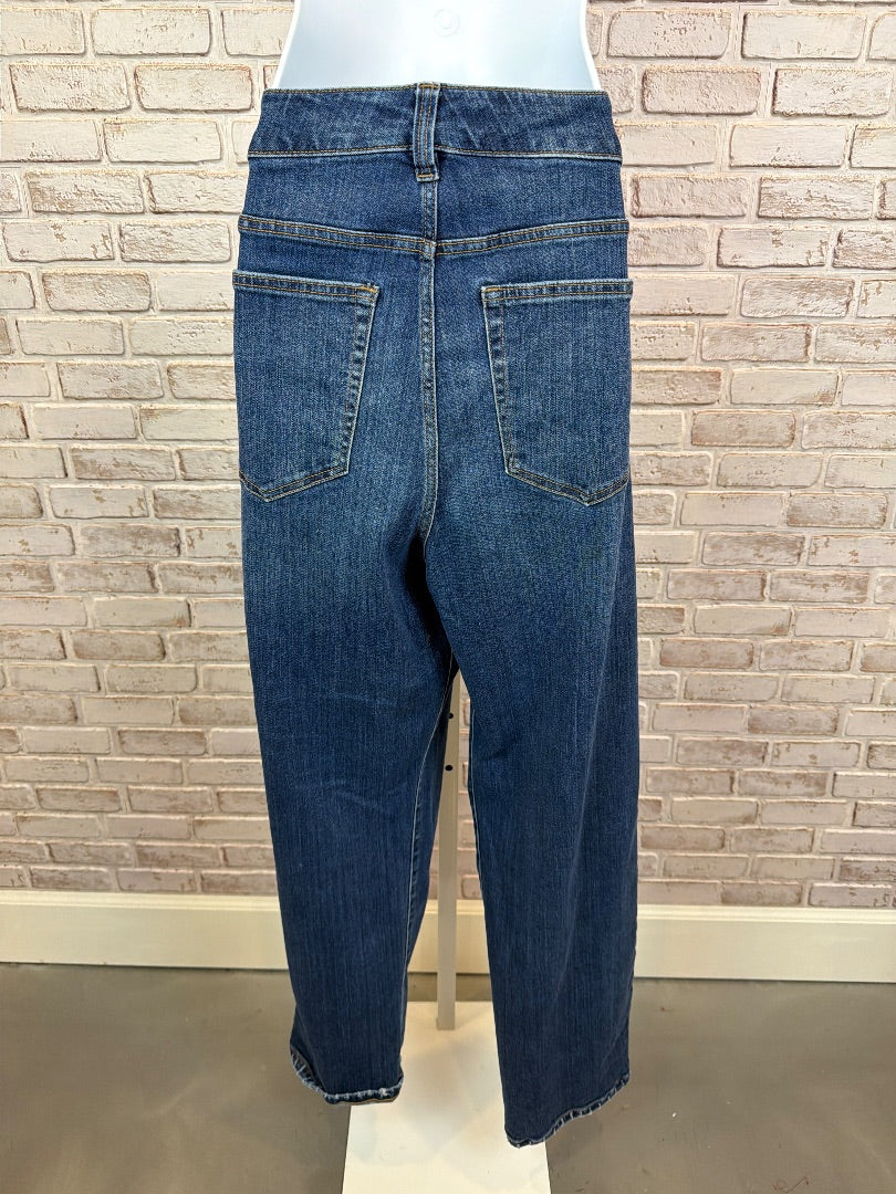 Liverpool Jeans, Denim, 18W, Used - Good
