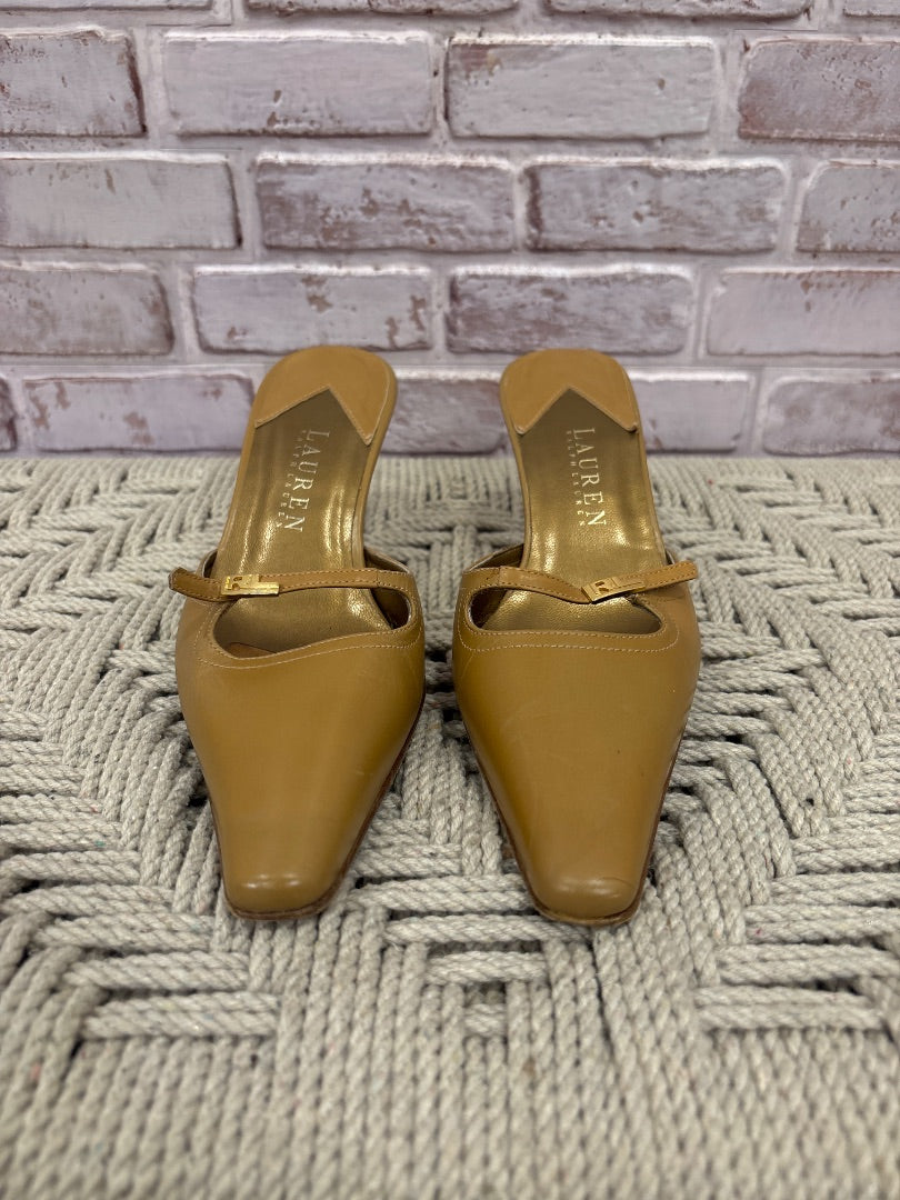 Ralph Lauren Heels, Beige, 6, Used - Fair