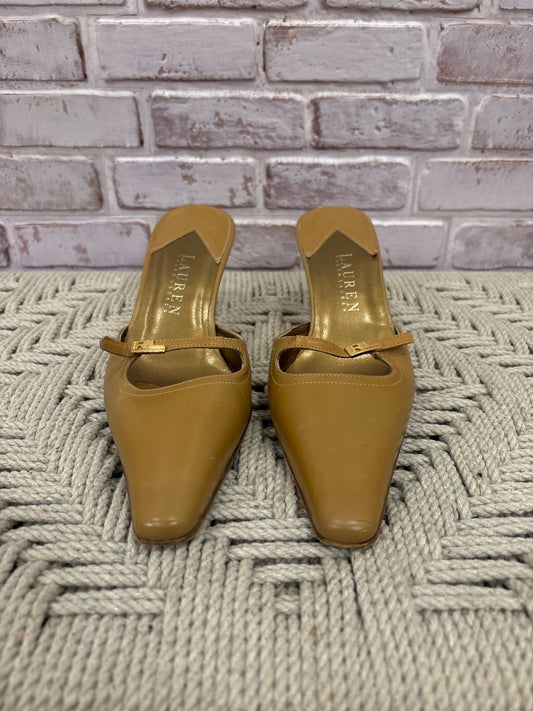 Ralph Lauren Heels, Beige, 6, Used - Fair