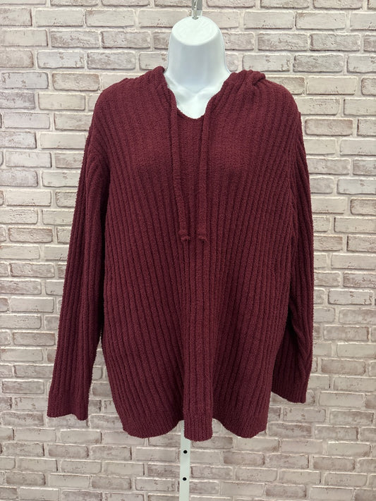 Grace & Lace Sweater, Maroon, Large, New With Tags