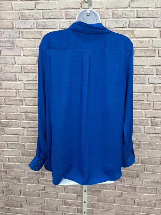 Vince Camuto Shirt, Blue, Small, Used - Good