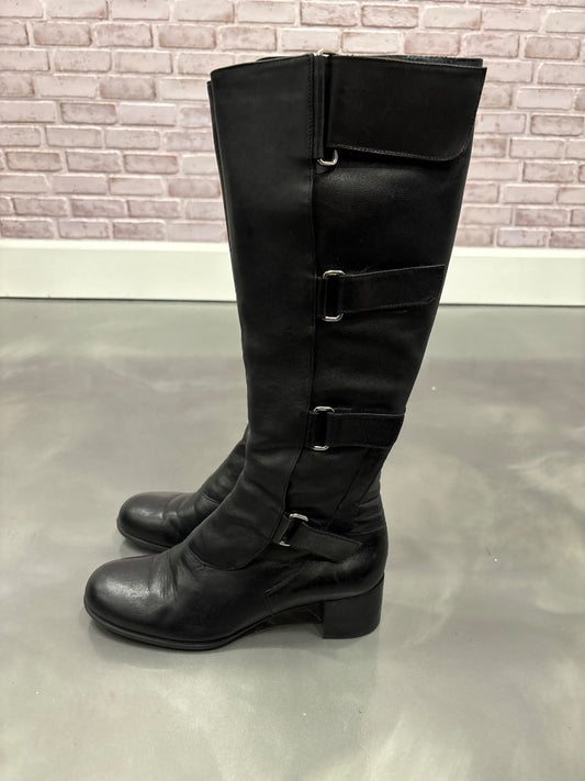 Anne Klein Boots, Black, 6, Used - Good