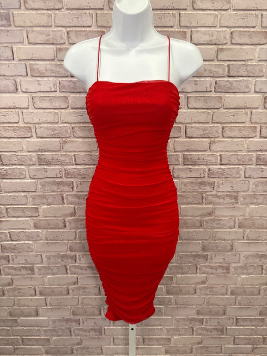 B Darlin Dress, Red, XXS, Used - Good