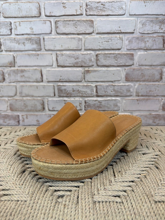 Soludos Heels, Tan, 7, Used - Good