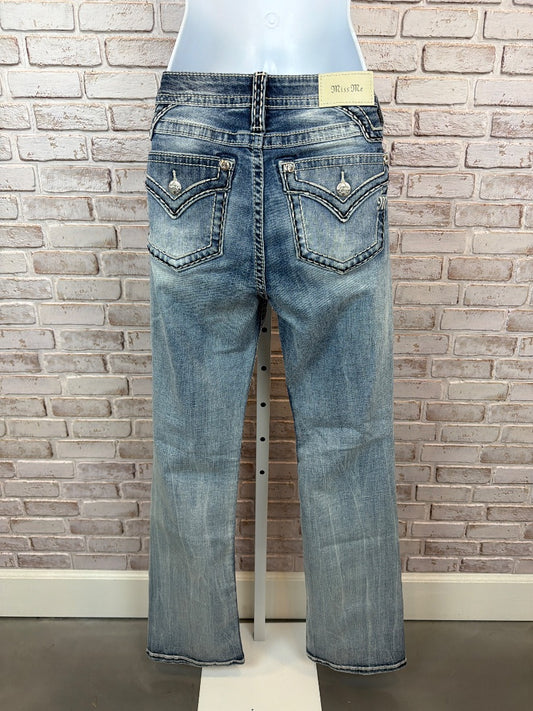 Miss Me Mid-rise Boot Jeans, Denim, 29, Used - Excellent