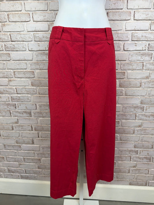 Red Capris, Villager, 12, New With Tags