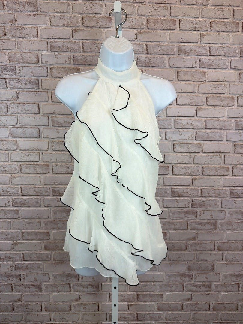 Iz byer Shirt, White, Small, Used - Good