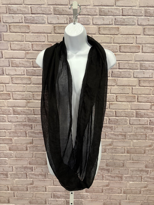 Various Scarf, Black, One Size, Used - Good