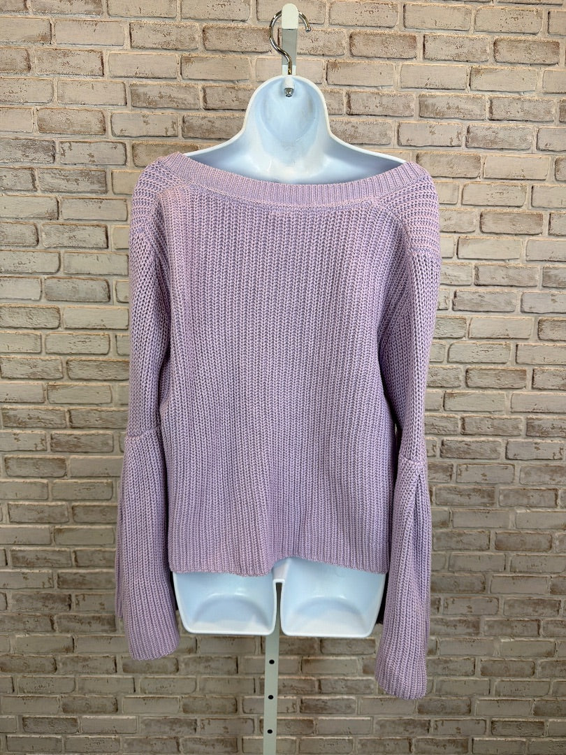 Free People Sweater, Purple, Medium, Used - Good