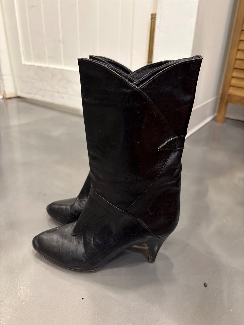 Various Boots, Black, 9