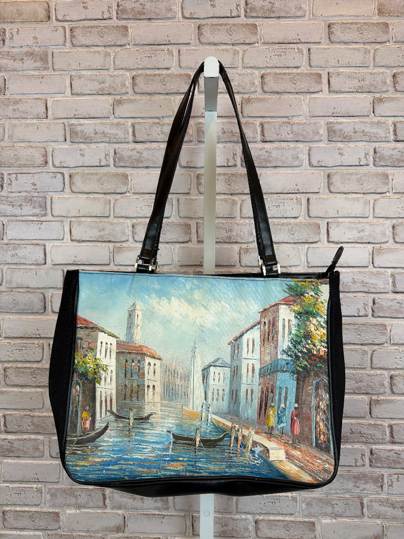 Various Tote, Black multi, One Size, Used - Good