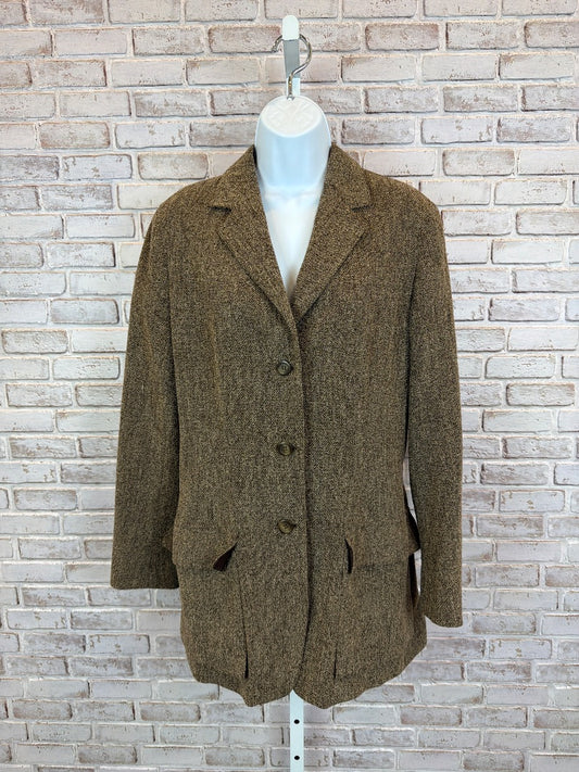 Ann Taylor Blazer, Brown, 8, Used - Excellent
