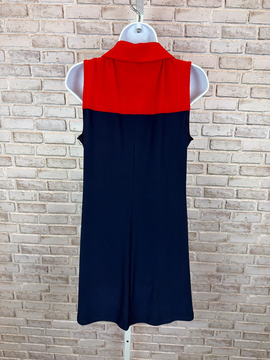 Roz & Ali Dress, Red/blue, Medium, Used - Good