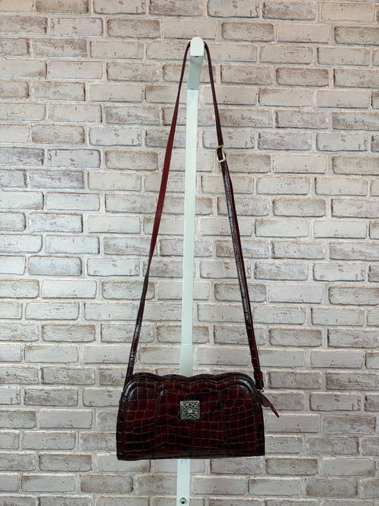 Brighton Crossbody, Burgundy, One Size, Used - Good