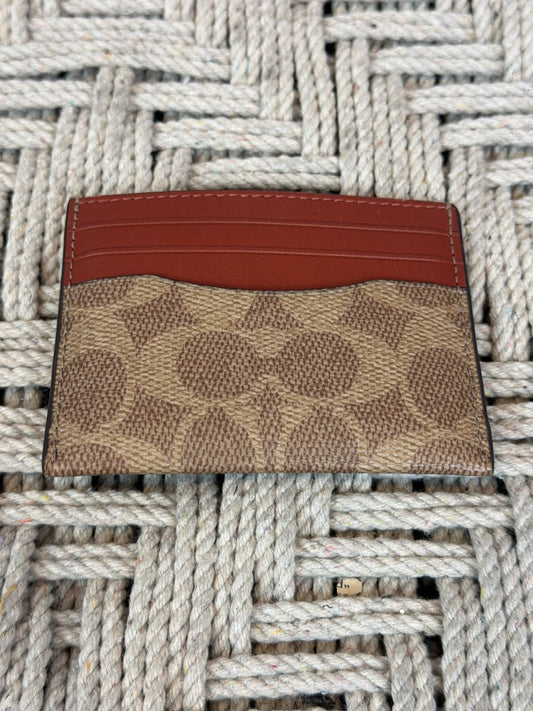 Coach Wallet, Brown, One Size, Used - Good