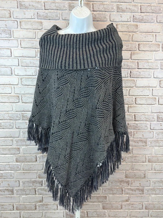 Bcbgmaxazria Outerwear - Poncho/Shawl – Bcbgmaxazria Poncho/Shawl, Blue, One Size, Used - Excellent