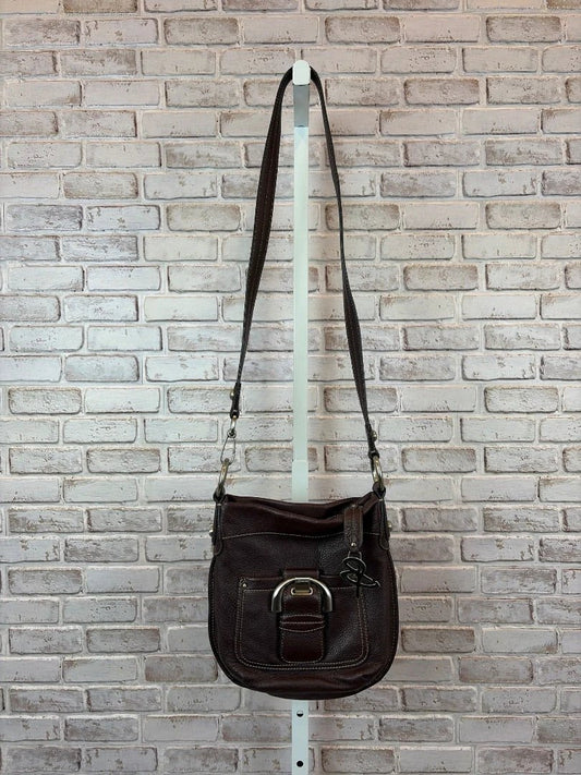 B Makowsky Bag - Crossbody – B Makowsky Crossbody Bag, Burgundy, One Size, Used - Excellent