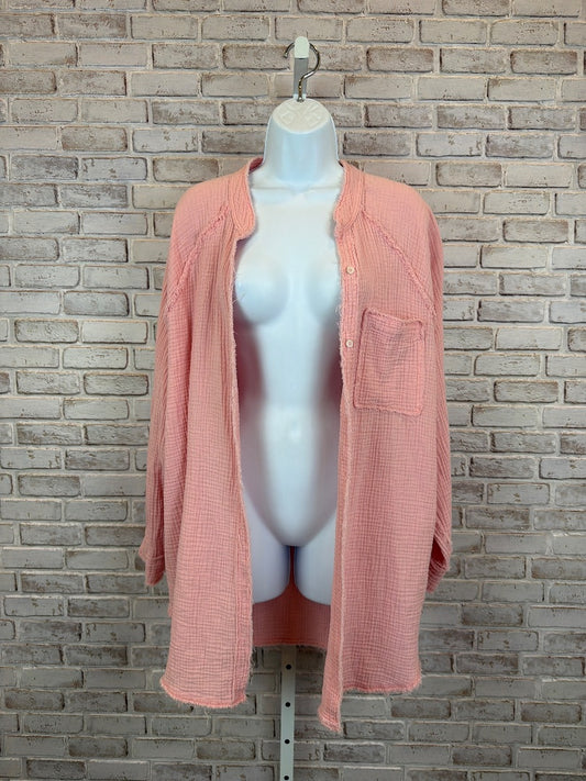 Aerie Shirt, Pink, Medium, Used - Good