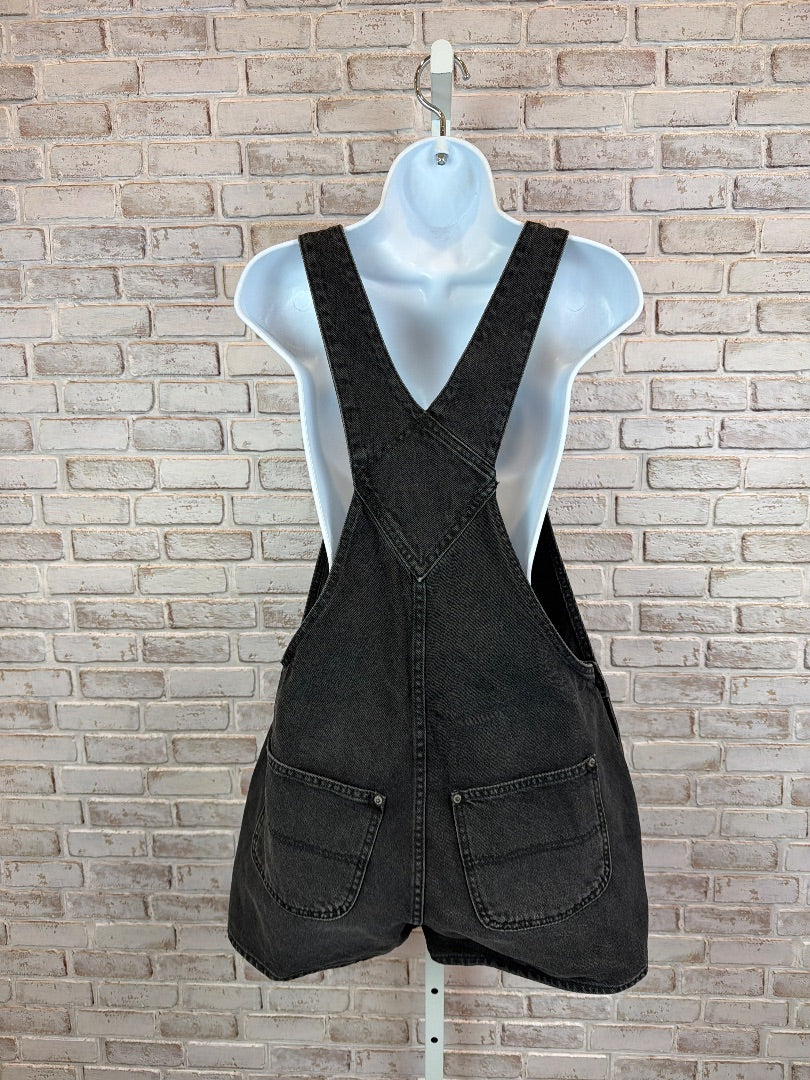 GAP Overalls, Black denim, Medium, Used - Excellent