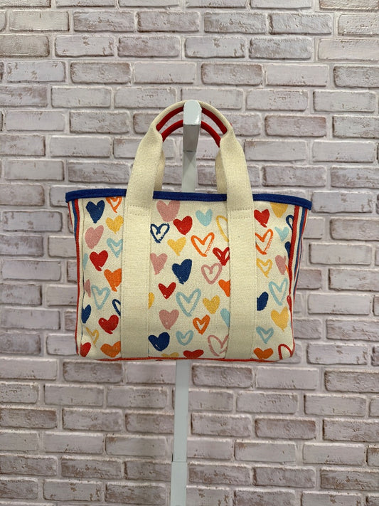 Brighton Tote, tan multi, One Size, Used - Good