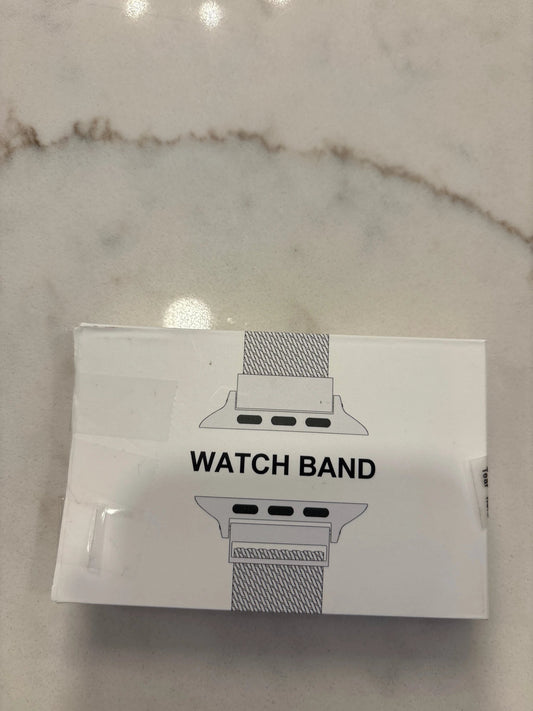 Various Apple Watch Band – Silver, Size One Size – New With Tags Condition