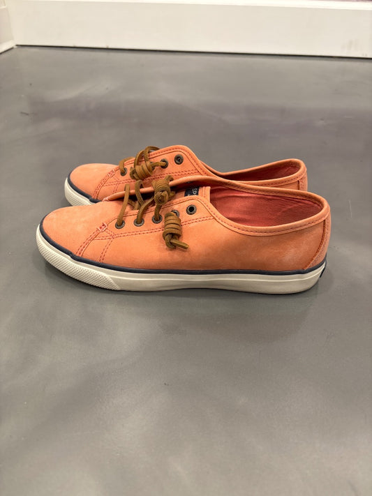 Sperry Sneakers, Orange, 7.5, Used - Good