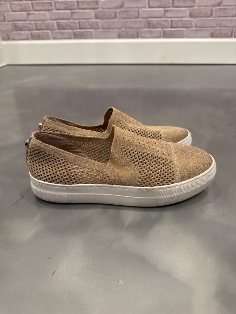 Steve Madden Sneakers, Gold, 8.5, Used - Good