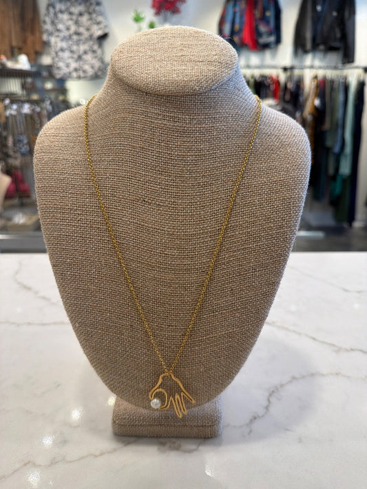 Madewell Necklace, Gold, One Size, New With Tags