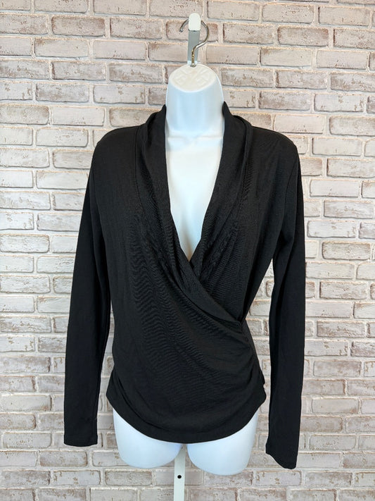 Ann Taylor Shirt, Black, XS, New With Tags