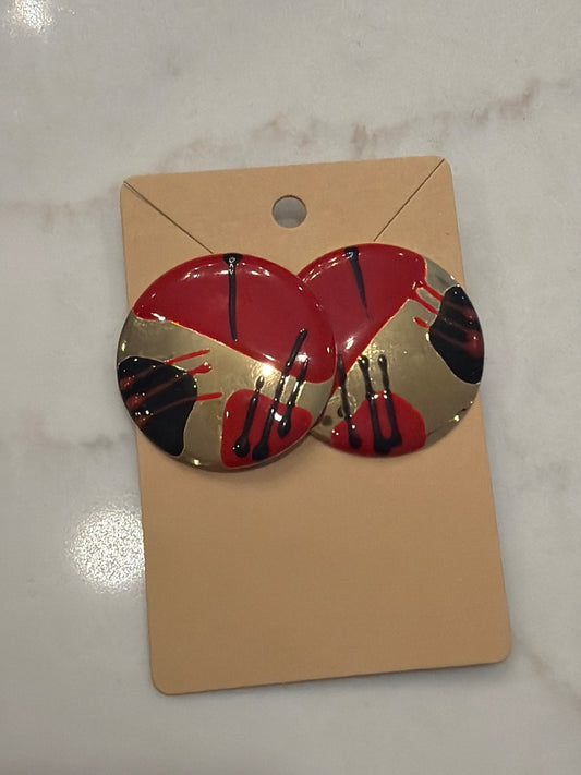 Various Earrings, Multi, One Size, Used - Good