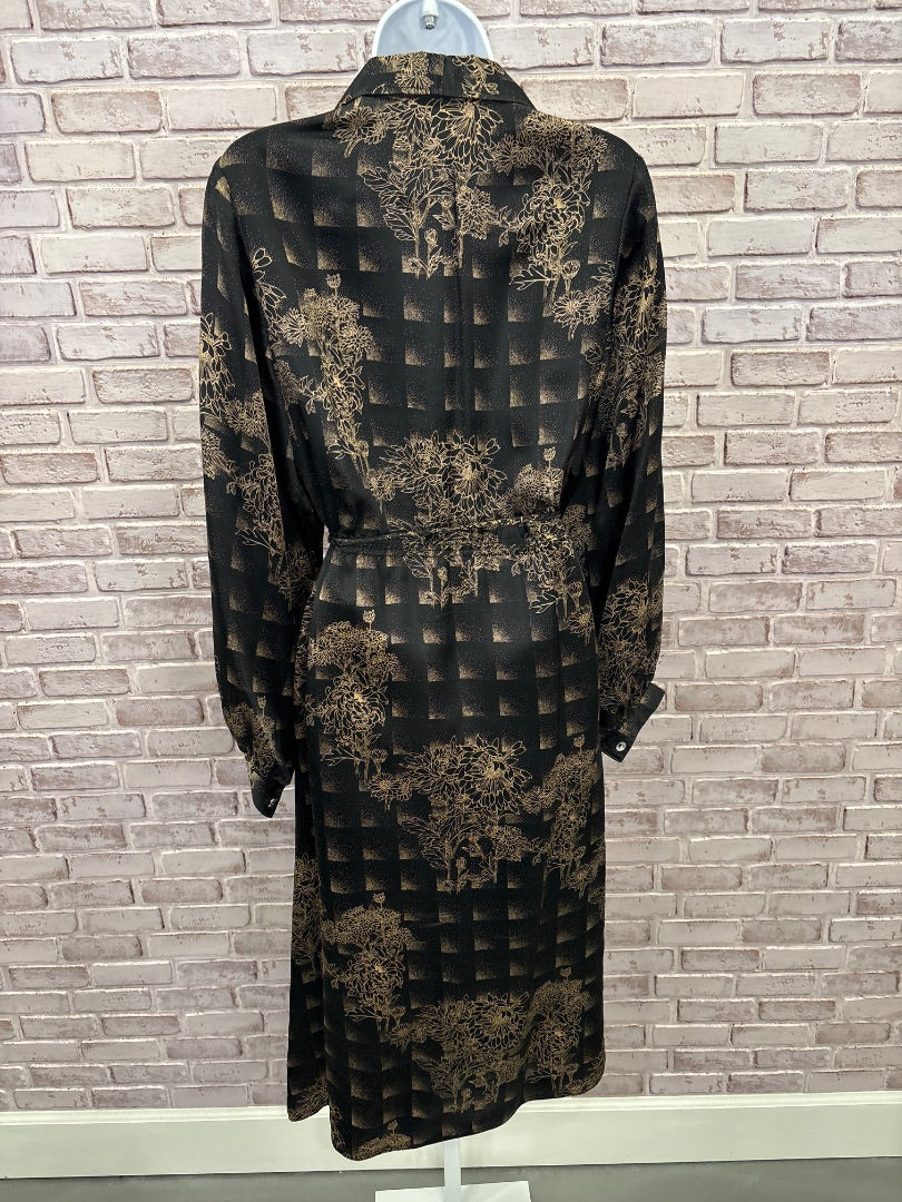 Various Dresses, Black/gold, Medium, Used - Good