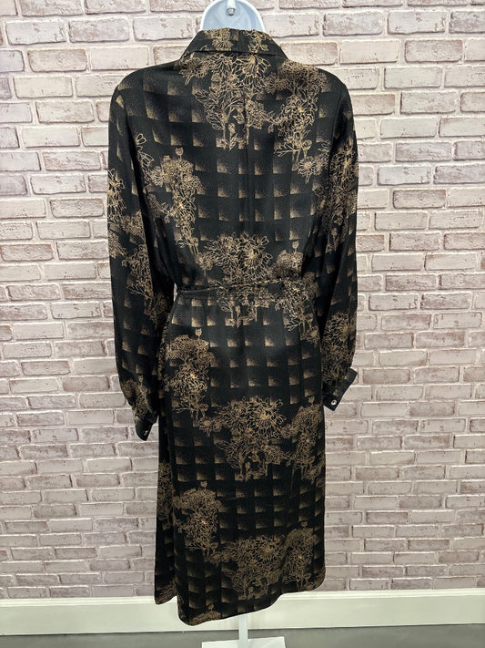 Various Dresses, Black/gold, Medium, Used - Good