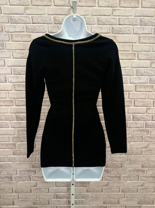 Soir Shirt, Black/gold, XS, Used - Good