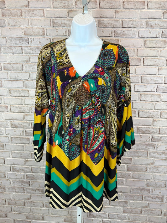 One world Shirt, Multi, Large, Used - Good