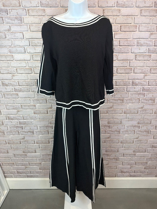 Joseph Ribkoff Matching Clothing Set, Black/white, Large, Used - Excellent