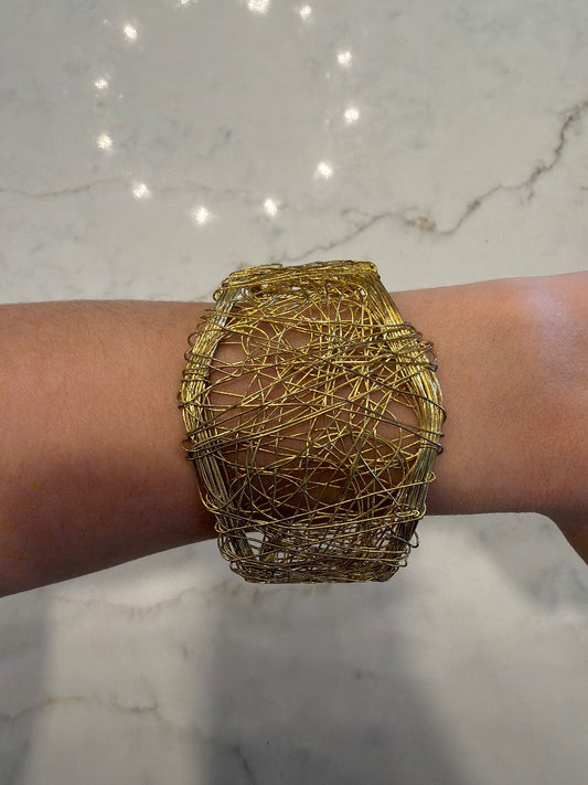 Various Bracelet, Gold, One Size, Used - Good