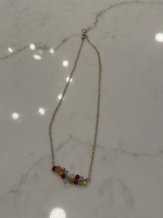 Anna Balkan Necklace, Gold multi, One Size, Used - Good