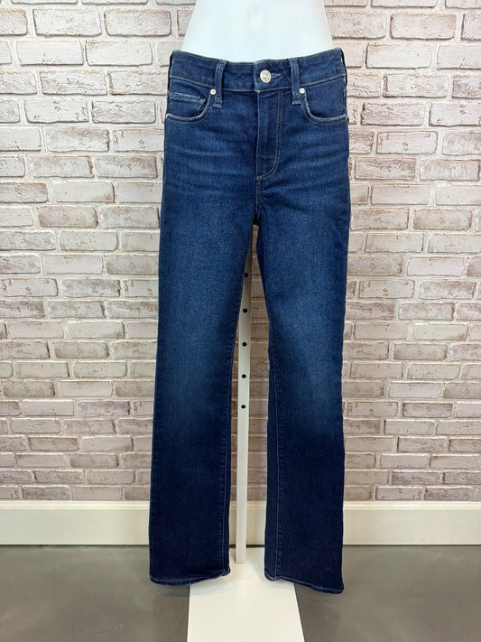 Paige High Rise Manhattan Jeans, Denim, 25, Used - Excellent