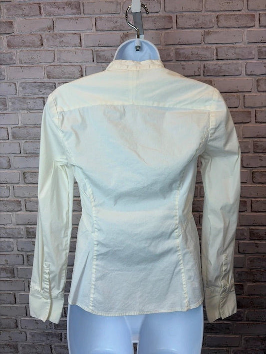 White House Black Market Top - Blouse – White House Black Market Blouse, White, 00, Used - Excellent