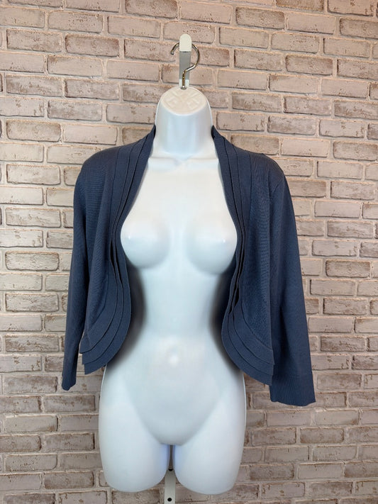 Ronni Nicole Cardigan, Blue, Small, Used - Good