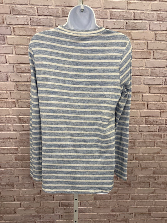 Banana Republic Shirt, Blue/white stripes, Medium, Used - Good