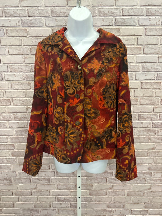 Requirements Blazer, Red multi, Large, Used - Good