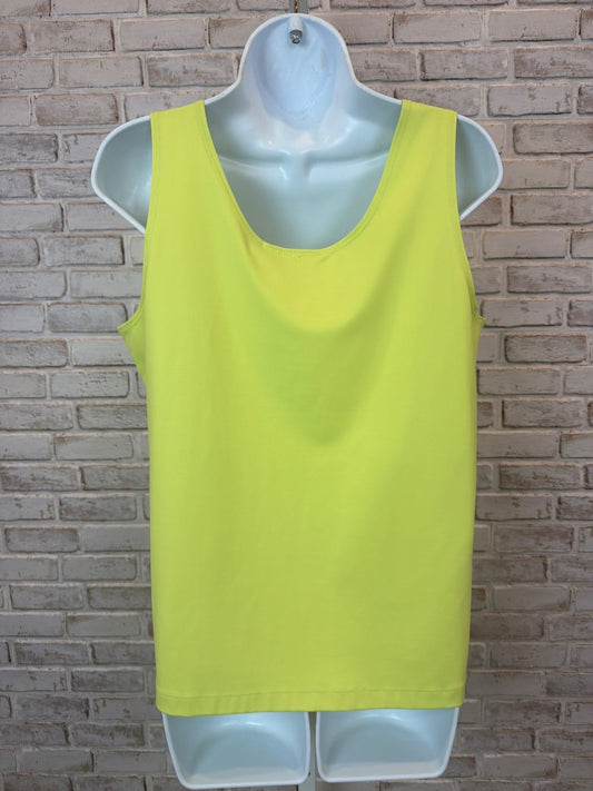 Chicos Tank – Lime Green, Size 2 – New With Tags Condition