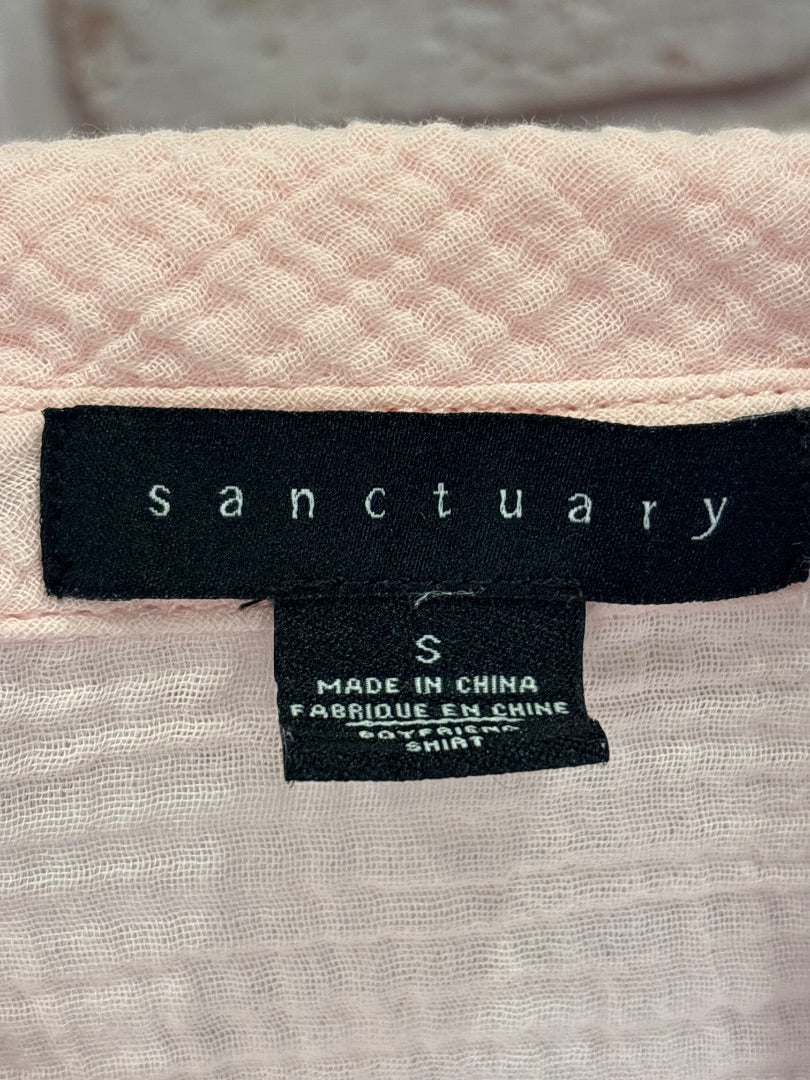 Sanctuary Shirt, Black, Small, Used - Good