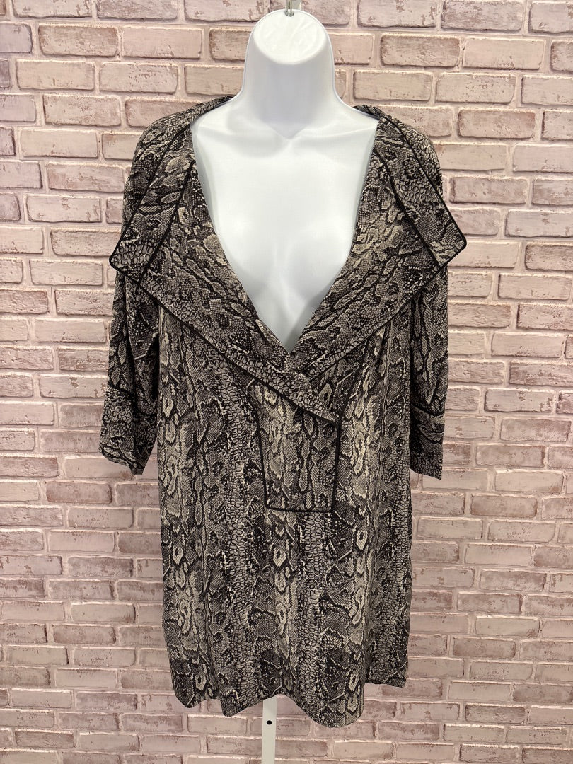Bcbgmaxazria Dress, Snakeskin, XS, Used - Good